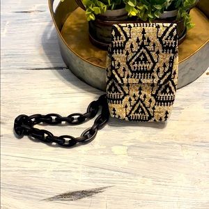 Tory Burch beaded purse